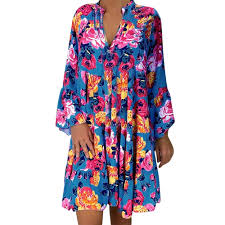 Vestido Ibicenco Elegante para Invitadas en Tallas Grandes