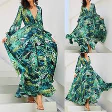 Vestido Fruncido Elegante para el Verano - Estilo Hippie