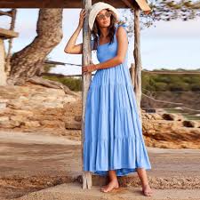 Vestido de Verano Informal Elegante para un Look Hippie