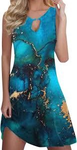 Vestidos Cortos de Fiesta Hippie Chic Allegorly con Bolsillos