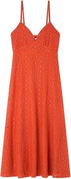 Vestido Crochet Tirantes Mujer - Springfield: Estilo Bohemio y Fresco