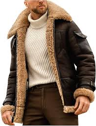Cazadora de Invierno Chaqueta Polipiel Vintage - El Estilo Hippie Perfecto