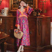 Vestido Bohemian para Mujeres - Un Toque Hippie para tus Fiestas