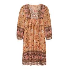 Vestido Novia Hippie Corto Coloridos para Primavera