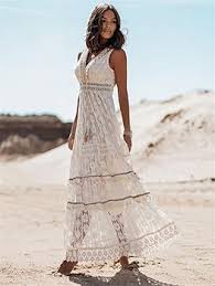 Vestido Verano Costuras: Elegancia Boho con Toque Chaleco