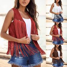 Chaleco Sintético RUMAOZIA: Estilo y Comodidad para tu Look Hippie