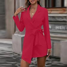 Elegancia y Comodidad: Vestido Chaqueta para Mujeres