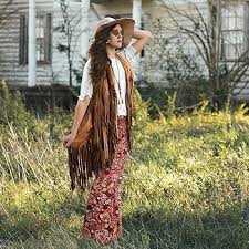 Conjunto Disfraz Hippie para Mujer - KINBOM