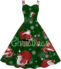 Vestido Noche Navidad Estilo Hippie - Cómoda Elegancia