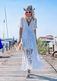 Vestido Profundo Amplia - Elegancia Boho para Cada Ocasión