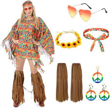 Accesorios de Halloween YAOZUP para Mujeres - Ropa Hippie