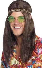 Gafas Hippie Hombre Smiffys - Estilo Retro para Celebrar la Libertad