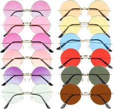 Gafas Hippie Hombre Lotvic para Carnaval y Temáticas de Mascarada