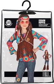 Disfraz Happy Hippie para Niña - Fiesta y Diversión