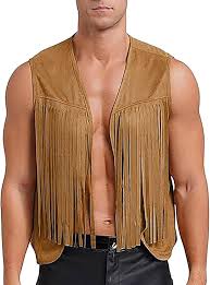Chaleco Vintage Carnaval: Estilo Hippie para Hombres