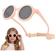 Gafas Hippie Niña - KGDUYC Redondas Margaritas Temáticas Mascarada