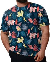 Camiseta Deportiva Impresión Transpirable para Hombre - Estilo Hippie