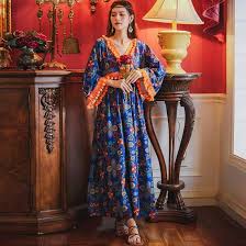 Vestido Bohemian para Mujeres - Estilo Hippy y Chic