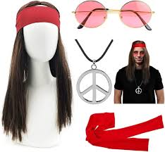 Conjunto Colgante Temática Disfraces IZoeL - Complemento Perfecto para el Disfraz Hippie