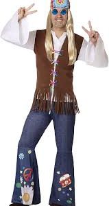 Disfraz Hippie Hombre Adulto - Libertad y Estilo para Tu Fiesta