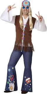 Disfraz Hippie Hombre Adulto - Libertad y Estilo para Tu Fiesta