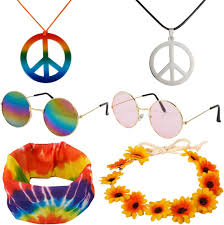 Collares Hippie para Disfraz de Niña - BoxOB