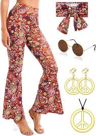 Conjunto Halloween YADODO: Pantalones Discoteca para Mujer
