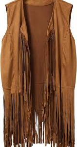 Chaleco Hippie Hombre Años 70 - EQWIGKEIT para Carnaval