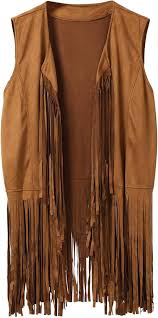 Chaleco Hippie Hombre Años 70 - EQWIGKEIT para Carnaval