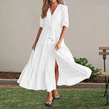 Vestido Hippie Mujer Blanco: Elegancia y Estilo Bohemio