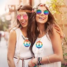 Accesorios Disfraz Hippie para Halloween