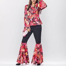 Pantalón Acampanado Elegante para Mujer - Ropa Hippie Verano