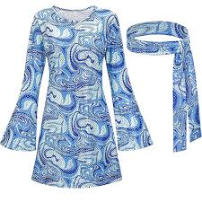 Vestido de Carnaval Generisch para Mujer - Ropa Hippie Verano