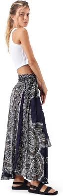 Falda Larga Hippie Mujer Happy Trunks - Estilo Bohemio