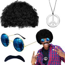 Set de Accesorios para Disfraz Hippie - Estilo Único y Colorido