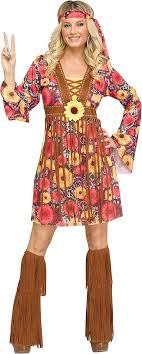 Disfraz Hippie Flower Power para toda la familia
