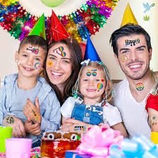 Tatuajes Temporales Qpout - El Accesorio Perfecto para tu Disfraz Hippie Familiar