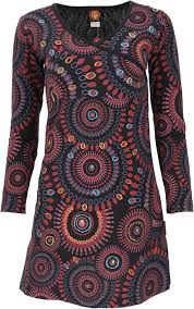 Vestido de Algodón Hippie GURU SHOP - Estilo Bohemio y Confortable