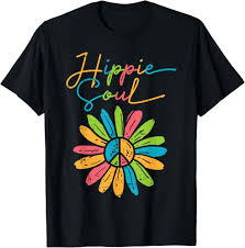 Camiseta Hippie Unisex Flower Power - Estilo Bohemio y Único