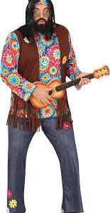 Disfraz Hippie Adulto - Guirca Fiestas Guirca