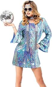 Disco de Lentejuelas JINGTOPS: Tu Compañero Ideal para Vestidos de Fiesta Hippie