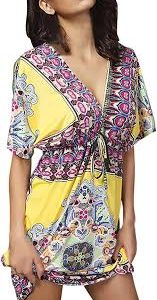 Vestido Corto Hippie Elegante - Lanceyy