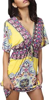 Vestido Corto Hippie Elegante - Lanceyy