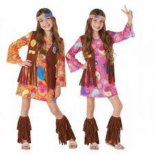 Disfraz Hippie para Niña - Diversión y Estilo