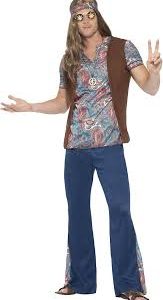 Disfraz de Chico Hippie Smiffys para una Fiesta Inolvidable
