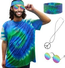 Camiseta Colorida Temática XonyiCos - Disfraz Hippie Ideal