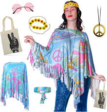 Bolso Disfraz Hippie - Accesorio Perfecto para Tu Carnaval