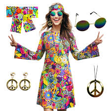 Disfraz de Hippie para Halloween - MRYUWB
