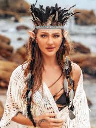 Diadema Bohemia para Festivales - Estilo Hippie Único