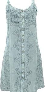Minivestido Bordado Túnica GURU SHOP - Estilo Hippie Indio